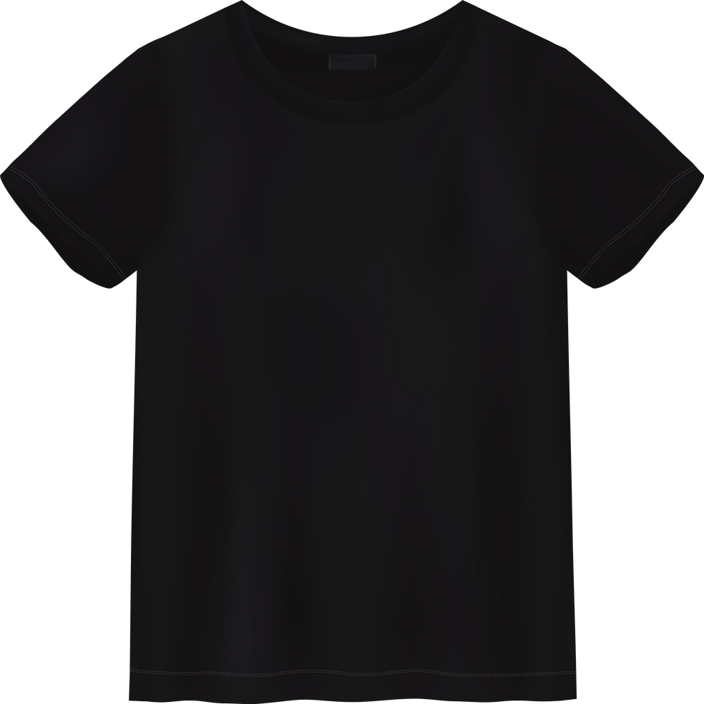 Black Shirt Illustration